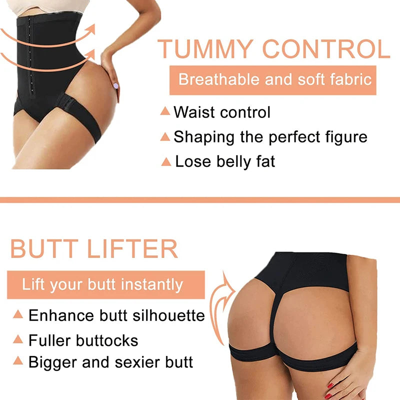 Butt Lifter Waist Cinchers Shapewear Women Cuff Tummy Control Panties Lift The Hips High Waisted Body Shaper Trainer Underwear