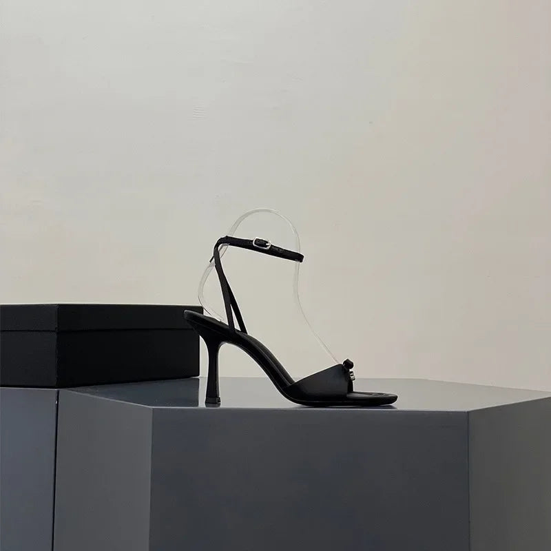 Summer Women Sexy High Heels Shoes Brand Sandals Fashion Pumps 2024 New Trend Party Dress Slingback Slippers