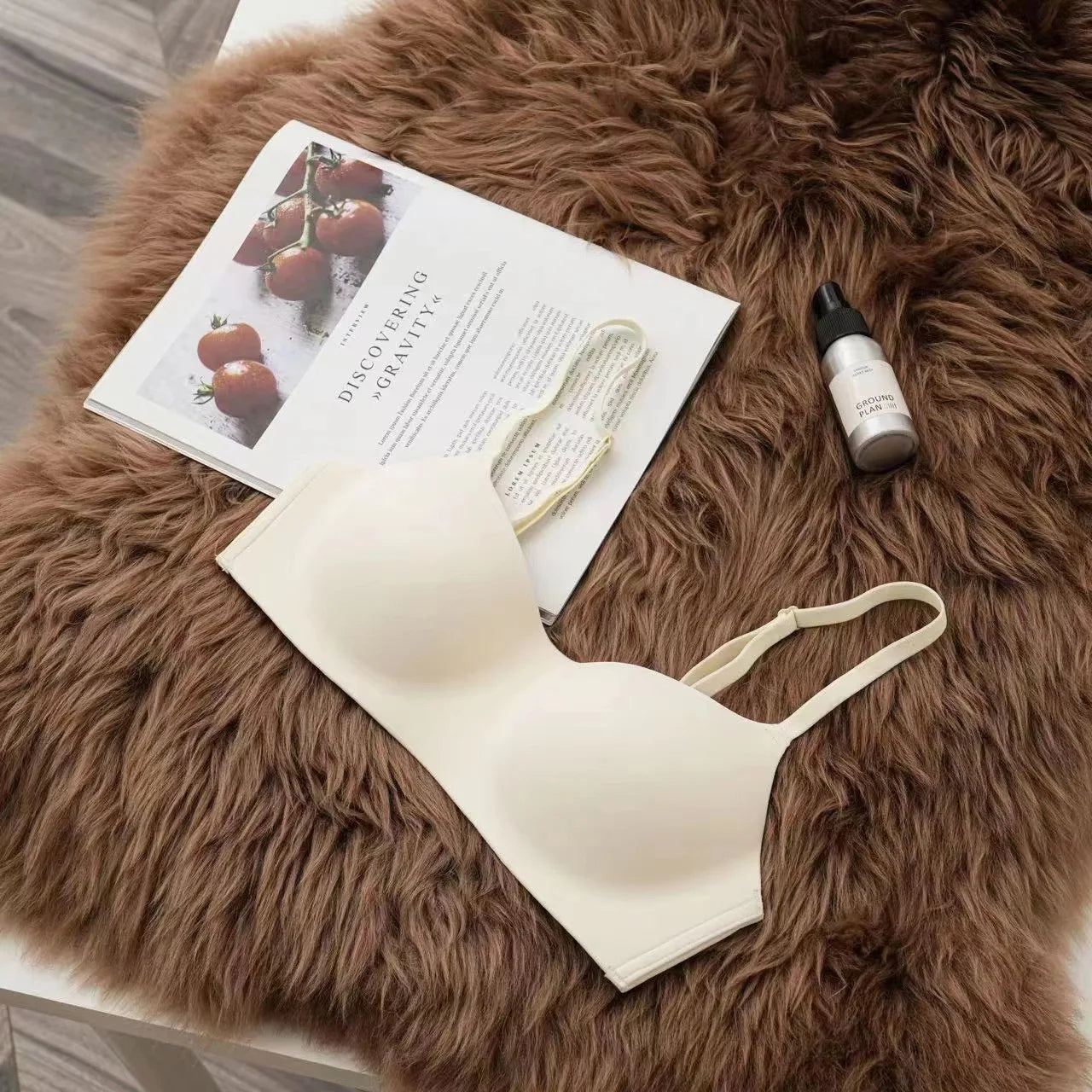 1pcs Women's Thin Wireless Bras Girl Seamless Push Up Bra Female Comfortable V-Shaped Underwear Lady Breathable Comfort Lingerie