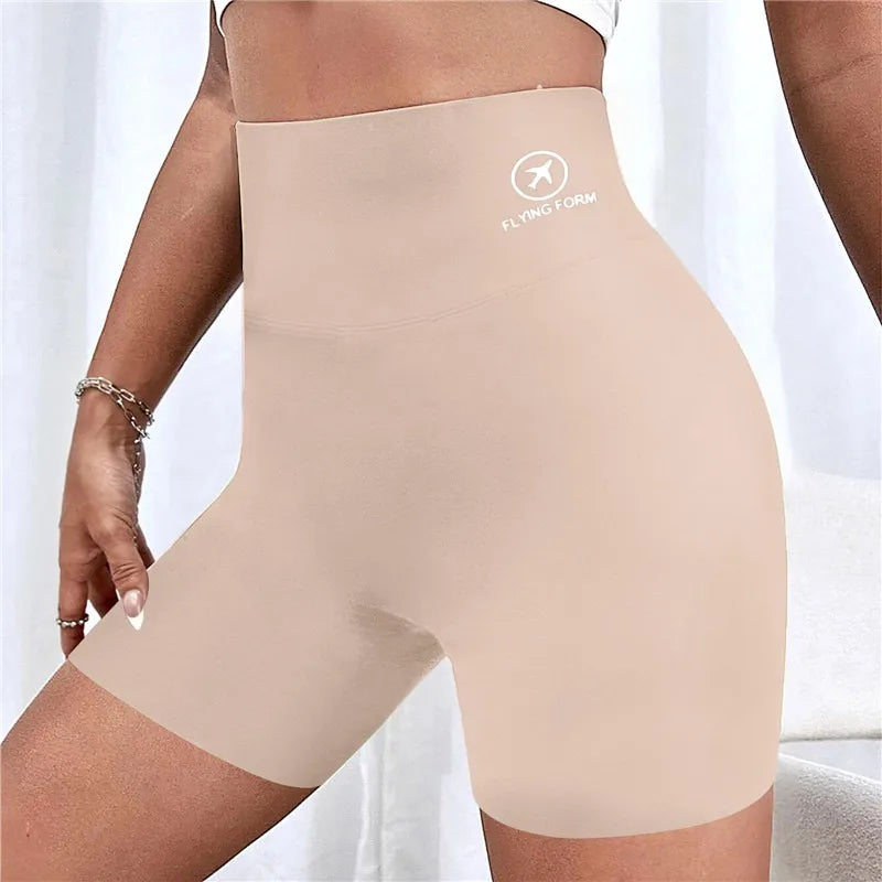 Sports Short Leggings Gym Fitness Push Up Shorts Women Yoga Slim Fit Half Pants Elastic High Waist Summer Thin Workout Tights