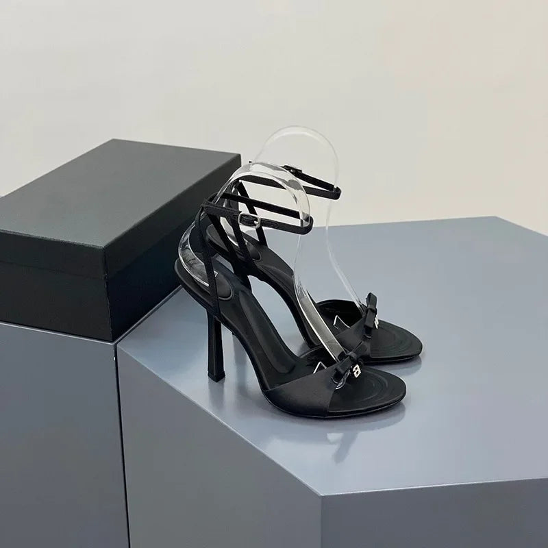 Summer Women Sexy High Heels Shoes Brand Sandals Fashion Pumps 2024 New Trend Party Dress Slingback Slippers