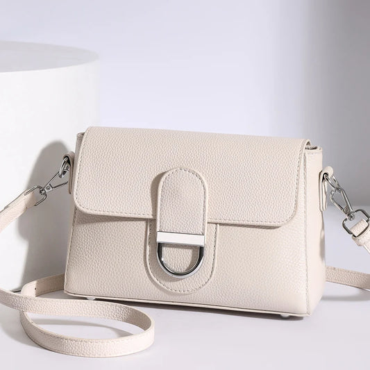 Designer Bag Luxury 100% cowhide Crossbody Handbag for Women Travel Handbag Fashion Shoulder Messenger Bag Ladies Small Flap Bag