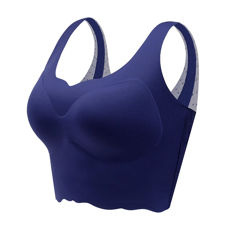 M-6XL Wireless Seamless Bra for Women Sleeping Vest Bra Ultra Thin BH Breathable Bralette Invisible Sports Bra Push Up Underwear