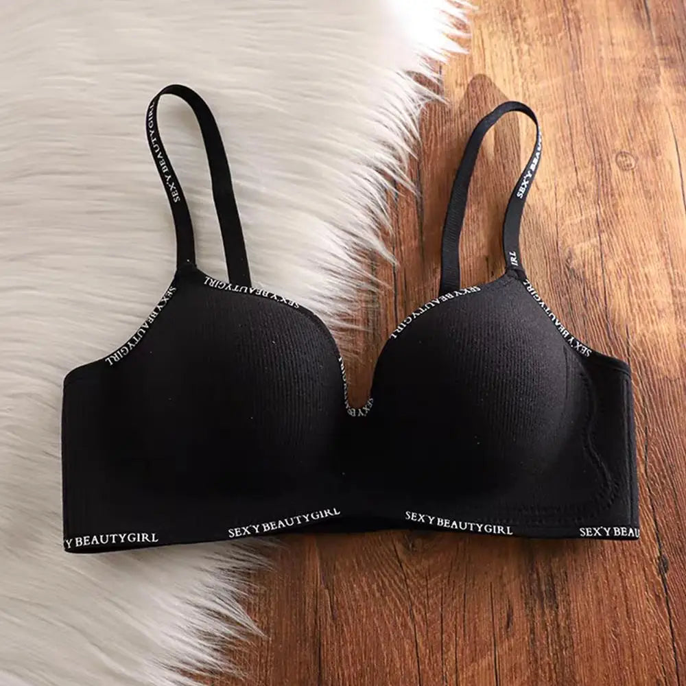 Sexy Wireless Push Up Bra For Small Breasts Thick Padded Lingerie Adjustable Straps Lift Support Comfortable Seamless Underwear