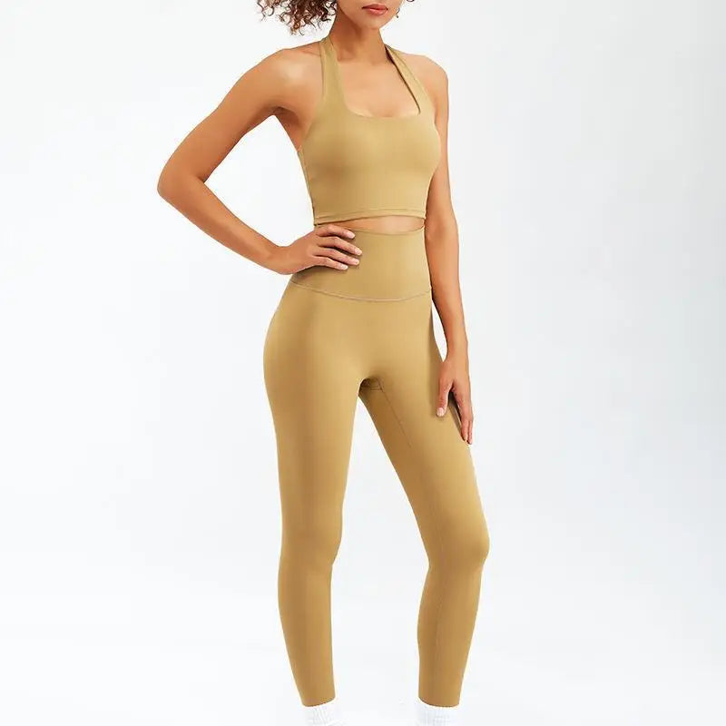 2/3PCS Sport Yoga Set Soft And Breathable High Waist Fitness Gym Suit Sportwear Women Set Workout Clothes For Women Tracksuit