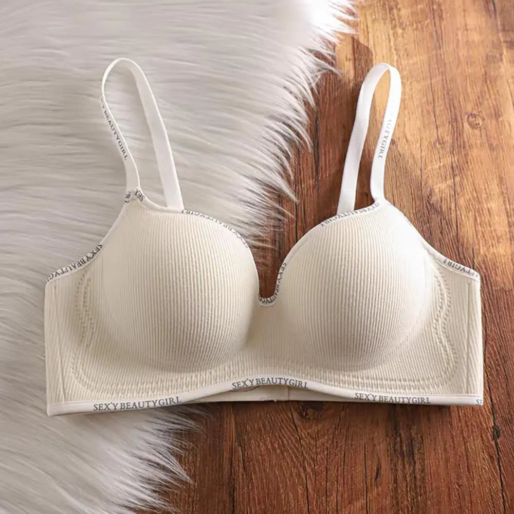 Sexy Wireless Push Up Bra For Small Breasts Thick Padded Lingerie Adjustable Straps Lift Support Comfortable Seamless Underwear