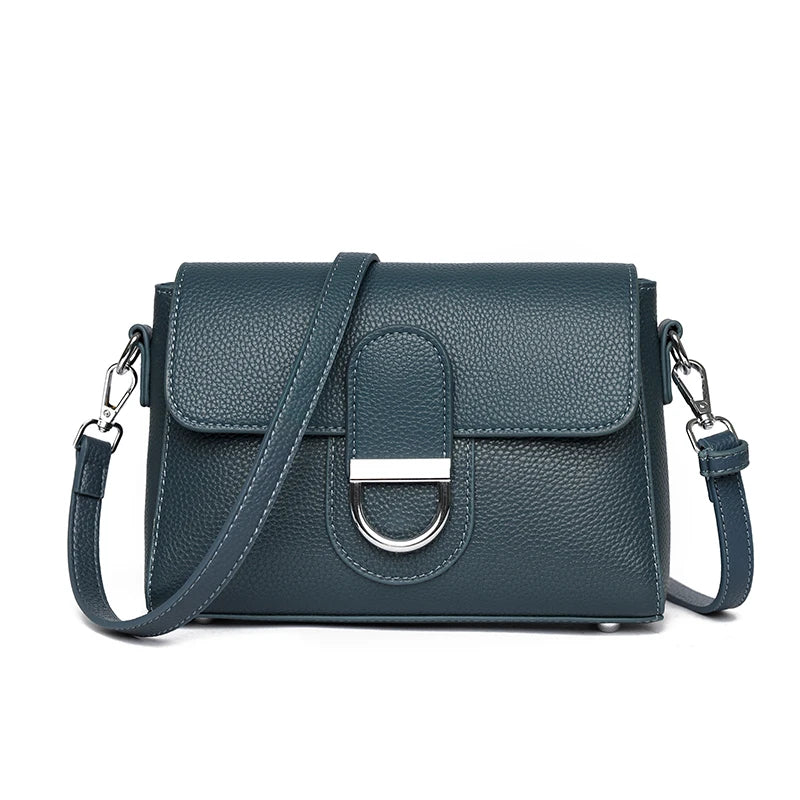 Designer Bag Luxury 100% cowhide Crossbody Handbag for Women Travel Handbag Fashion Shoulder Messenger Bag Ladies Small Flap Bag