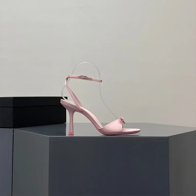 Summer Women Sexy High Heels Shoes Brand Sandals Fashion Pumps 2024 New Trend Party Dress Slingback Slippers