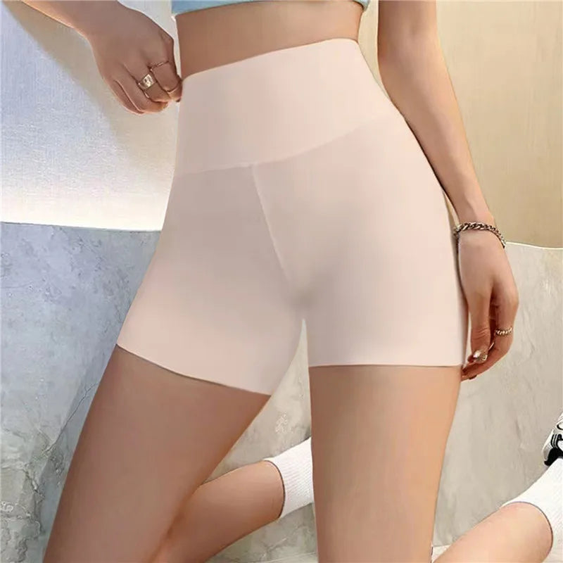 Sports Short Leggings Gym Fitness Push Up Shorts Women Yoga Slim Fit Half Pants Elastic High Waist Summer Thin Workout Tights