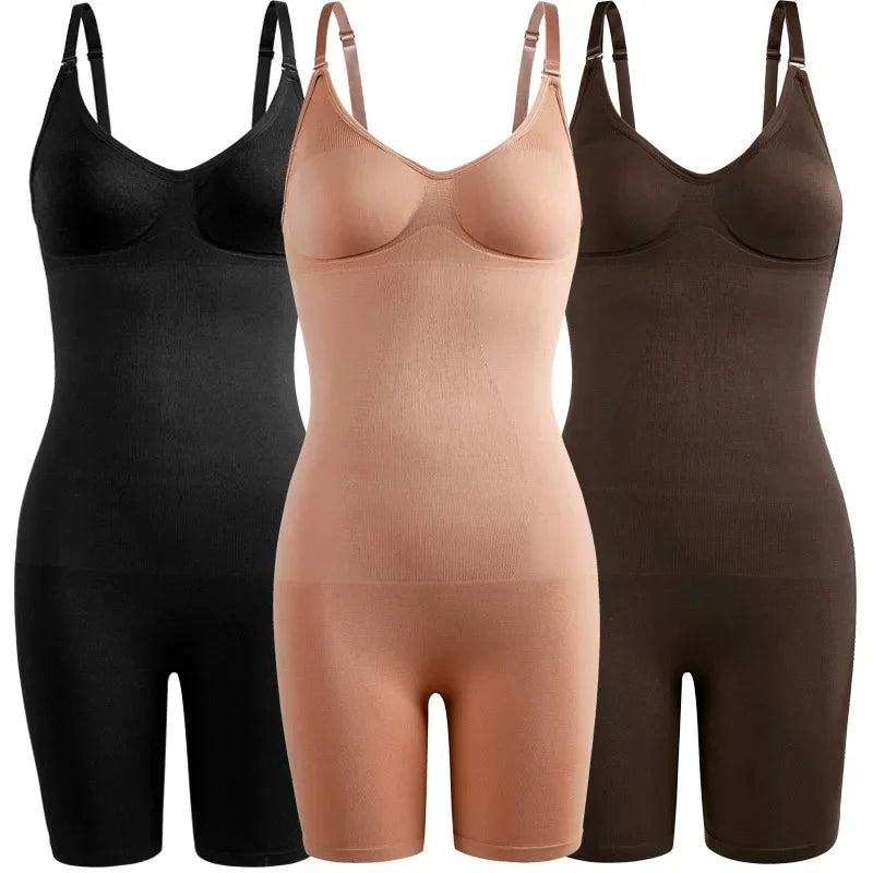 Bodysuit Shapewear Women Full Body Shaper Tummy Control Slimming Sheath Butt Lifter Push Up Thigh Slimmer Abdomen Shapers Corset