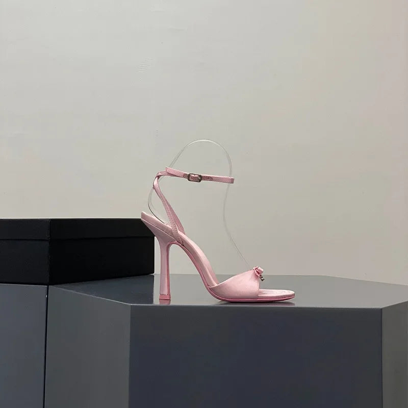 Summer Women Sexy High Heels Shoes Brand Sandals Fashion Pumps 2024 New Trend Party Dress Slingback Slippers
