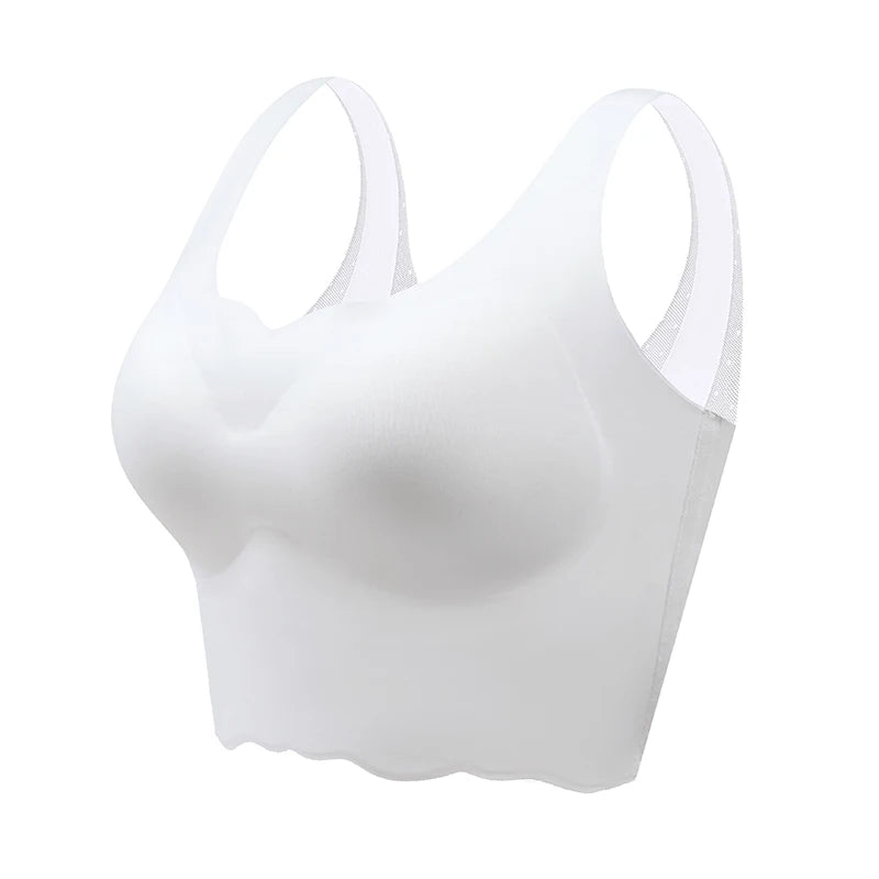 M-6XL Wireless Seamless Bra for Women Sleeping Vest Bra Ultra Thin BH Breathable Bralette Invisible Sports Bra Push Up Underwear