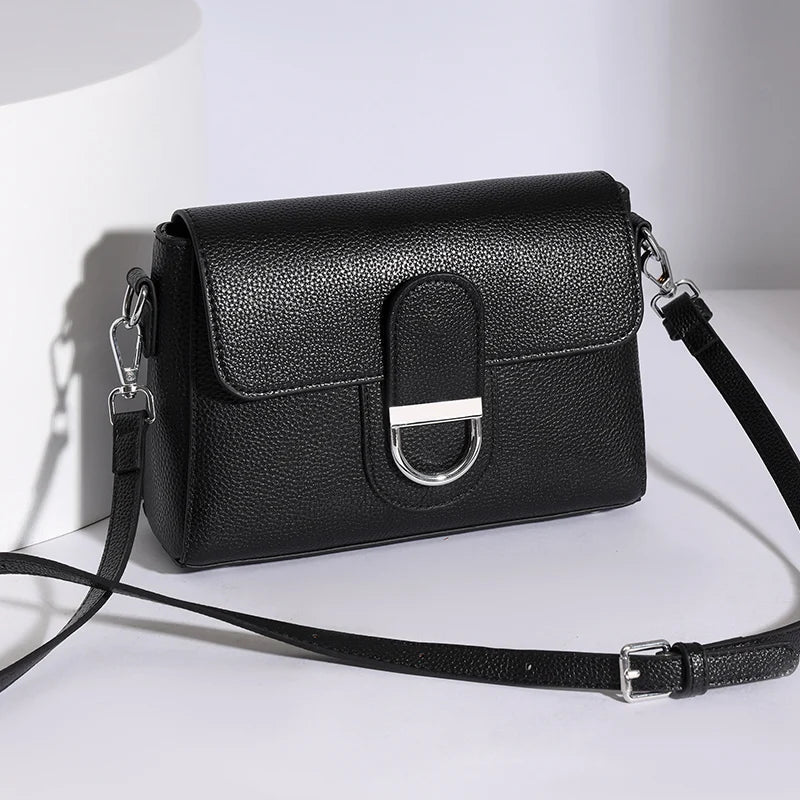 Designer Bag Luxury 100% cowhide Crossbody Handbag for Women Travel Handbag Fashion Shoulder Messenger Bag Ladies Small Flap Bag