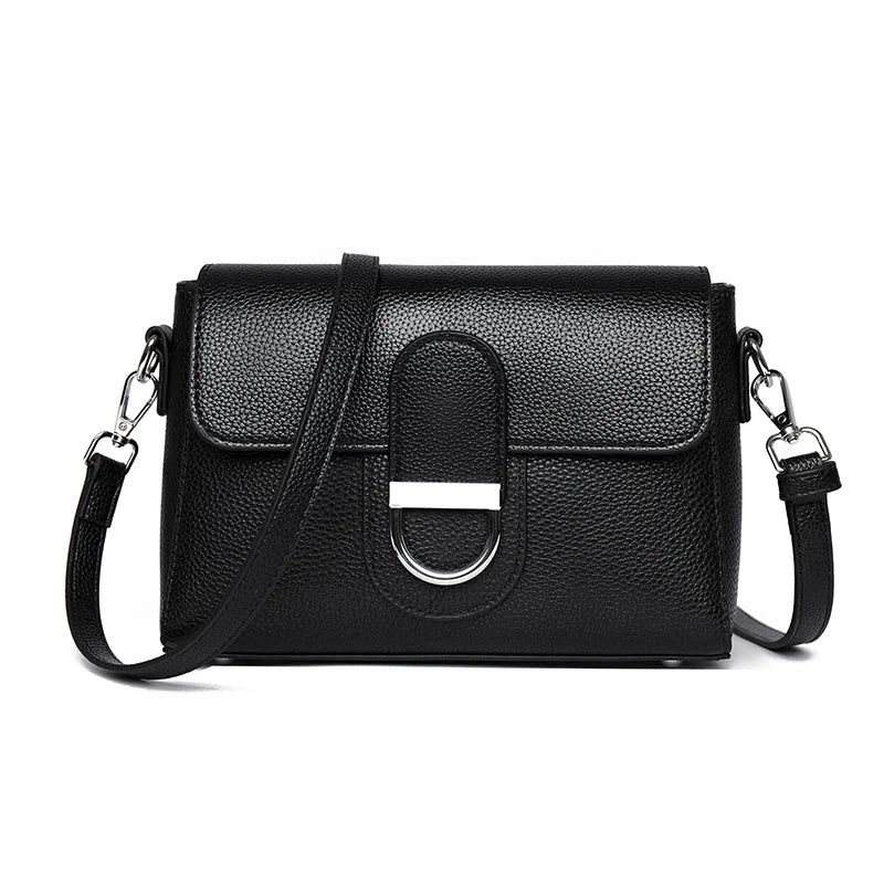 Designer Bag Luxury 100% cowhide Crossbody Handbag for Women Travel Handbag Fashion Shoulder Messenger Bag Ladies Small Flap Bag