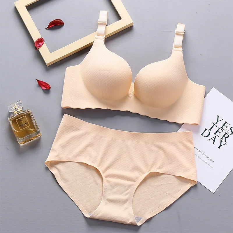 2025 Extreme Push-Up Bra 8cm Pads for Small Bust Wireless Double Cup Lift & Natural Shape Adjustable Plunge Deep V Bras