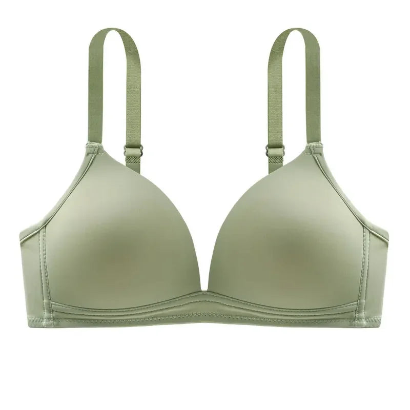 2023 Women Bra Soft Wireless Bras Women Sexy Lingerie Fashion Adjusted Push Up Seamless Bralette Female A B Cup Underwear