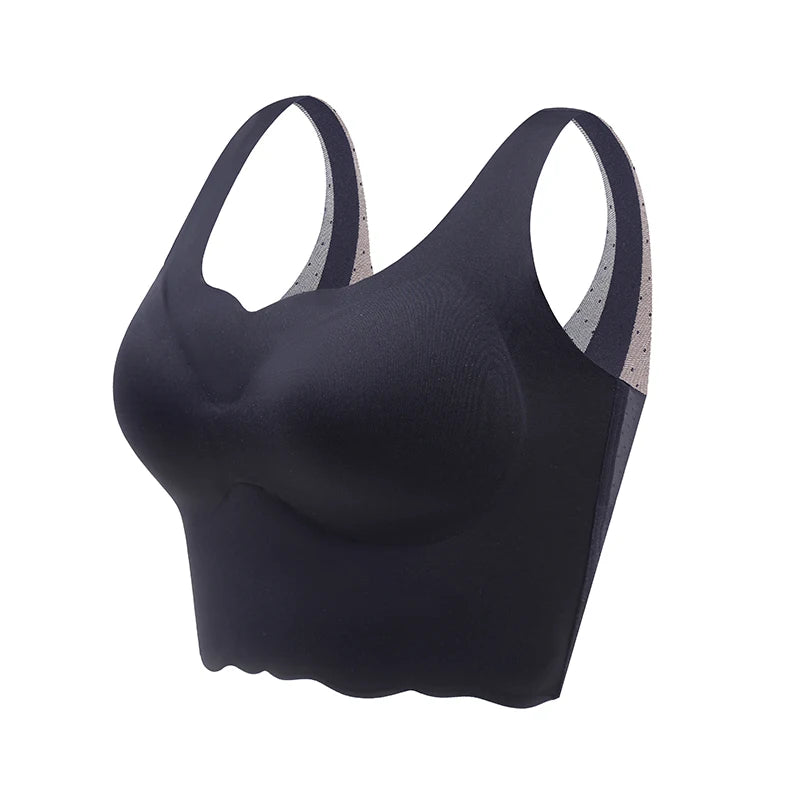 M-6XL Wireless Seamless Bra for Women Sleeping Vest Bra Ultra Thin BH Breathable Bralette Invisible Sports Bra Push Up Underwear