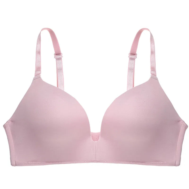 Seamless Bras For Women Push Up Wireless Comfort Intimate Lingerie Female Soft No Steel Ring Bralette Women's Adjustable Straps