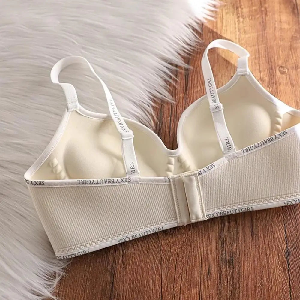 Sexy Wireless Push Up Bra For Small Breasts Thick Padded Lingerie Adjustable Straps Lift Support Comfortable Seamless Underwear